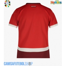 Camisa de time de futebol Suíça Replicas 1º Equipamento Europeu 2024 Manga Curta
